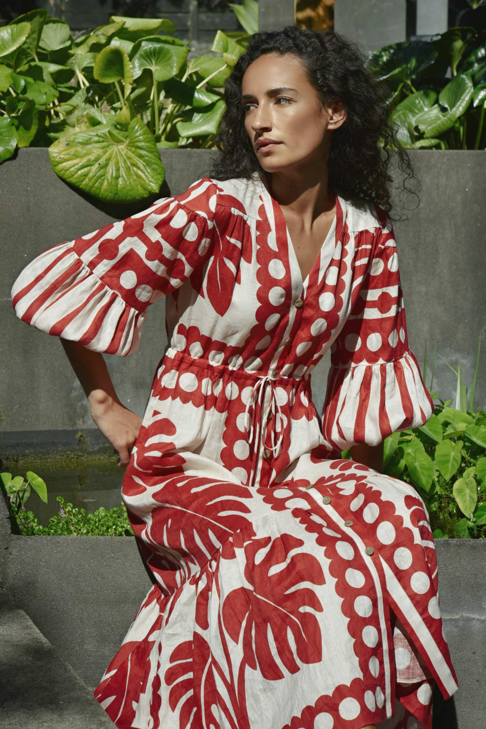 Cooper Naturally Gifted Dress | Sigh of Releaf | By Trelise Cooper