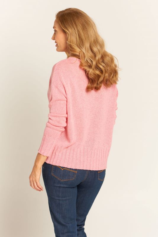 Goondiwindi Cotton Rib Hem Cotton Jumper