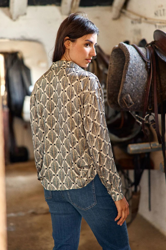 Lauren Vidal Bold Printed Shirt | Palm