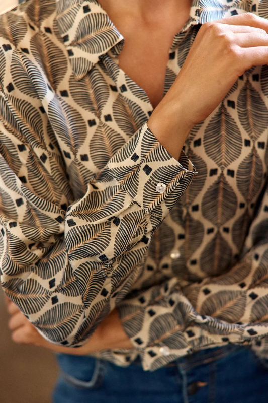 Lauren Vidal Bold Printed Shirt | Palm