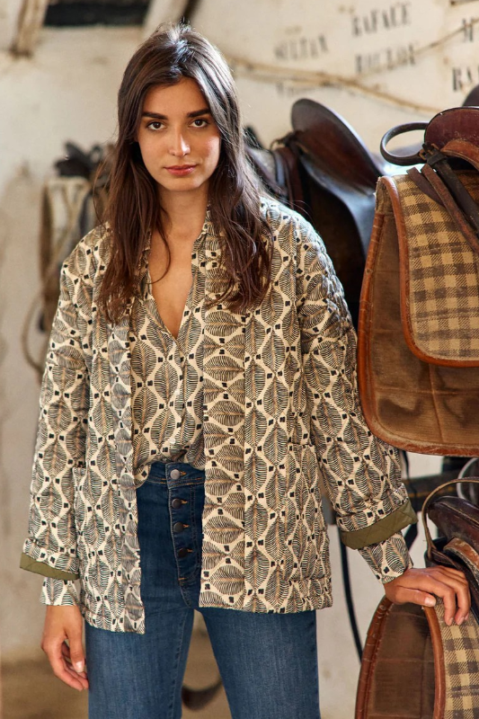 Lauren Vidal Bold Printed Shirt | Palm