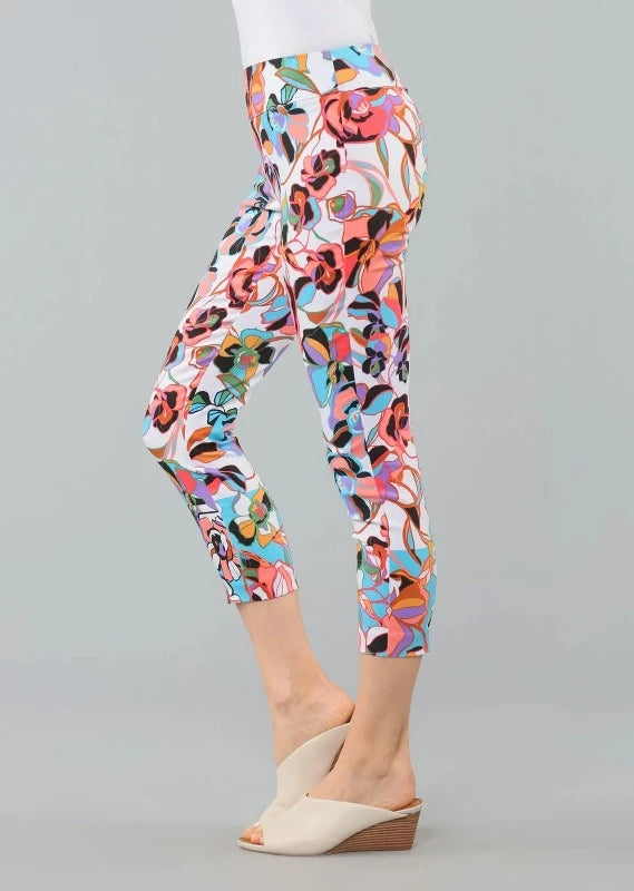 Lisette Thinny Crop Pant | 25inch | Monticello Print