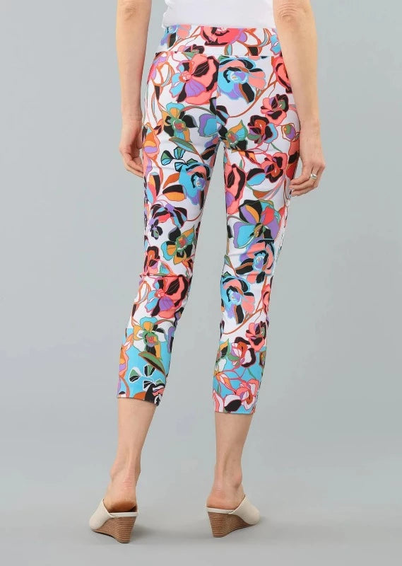 Lisette Thinny Crop Pant | 25inch | Monticello Print