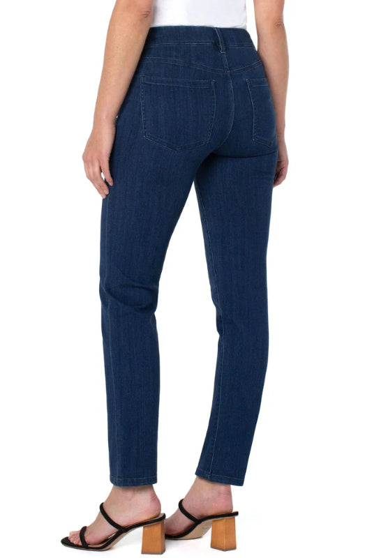 Liverpool LA Jean Glider Slim | Mid Wash Denim