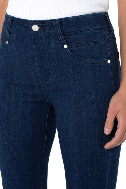 Liverpool LA Jean Glider Slim | Mid Wash Denim