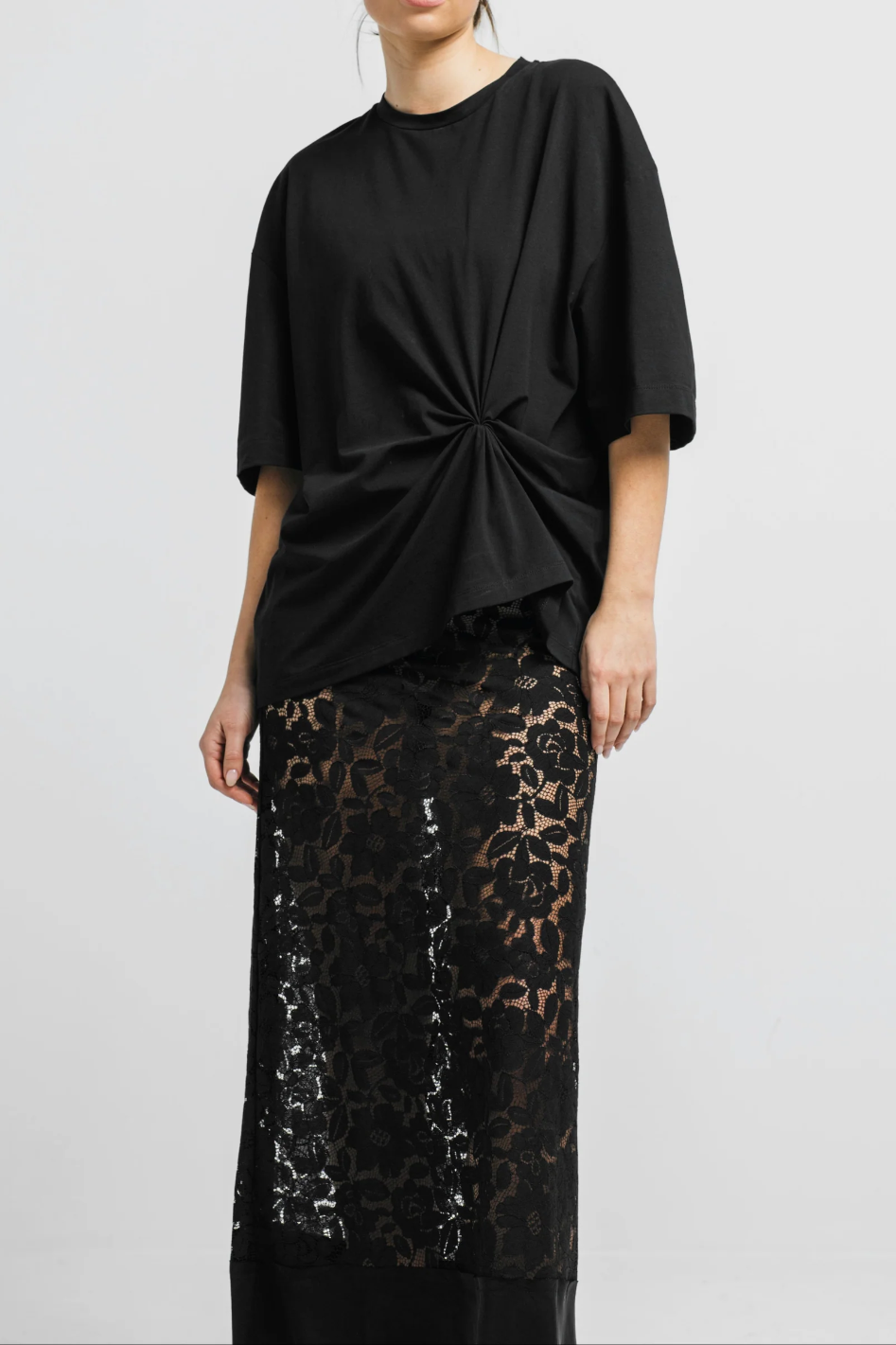 Lounge The Label Maia Skirt | Black | 70044