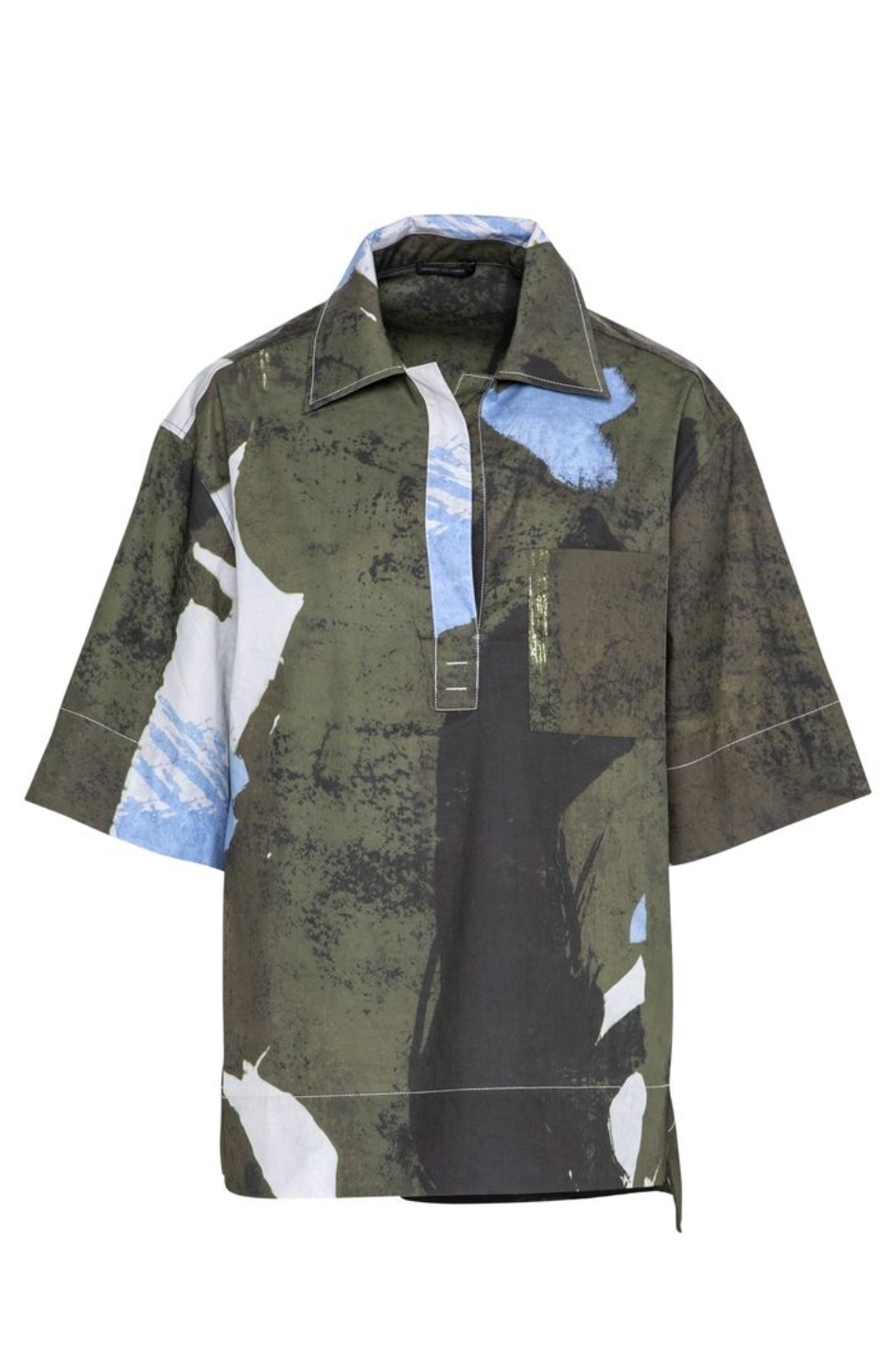 Lounge The Label Paros Shirt | Terrain Print | 50151