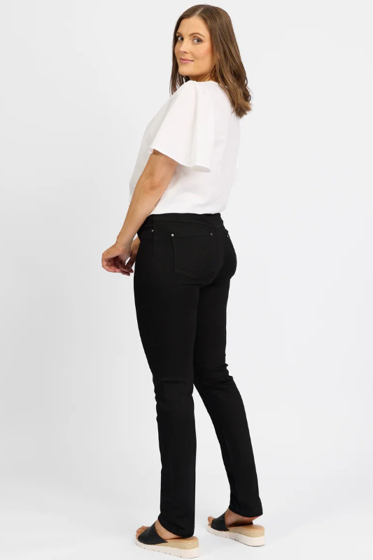 Macjays California Stretch Denim Pull On Jeans