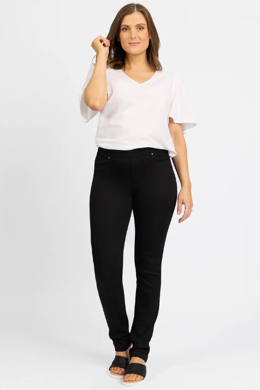 Macjays California Stretch Denim Pull On Jeans