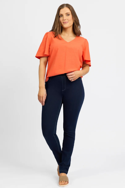 Macjays California Stretch Denim Pull On Jeans