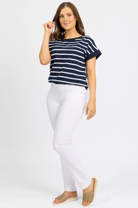 Macjays California Stretch Denim Pull On Jeans