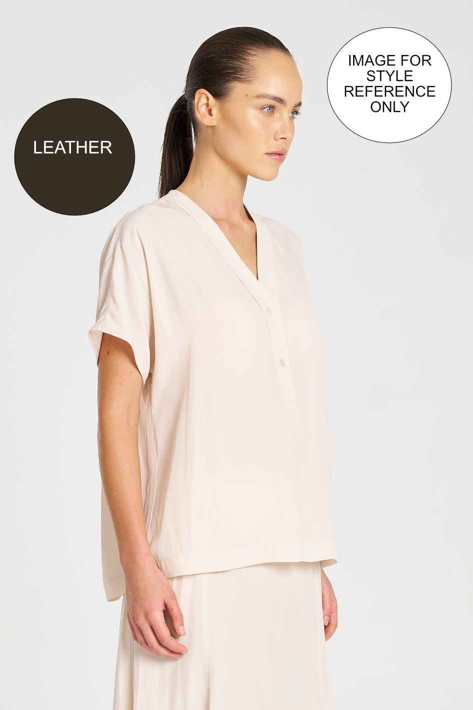 Mela Purdie Wedge Tab Shell | Mache | Leather