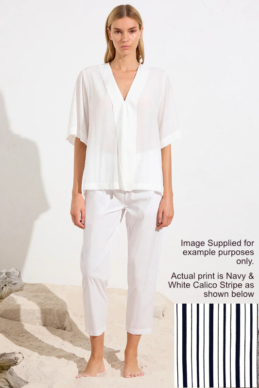 Mela Purdie Nomad Pant | Calico Stripe Popilene