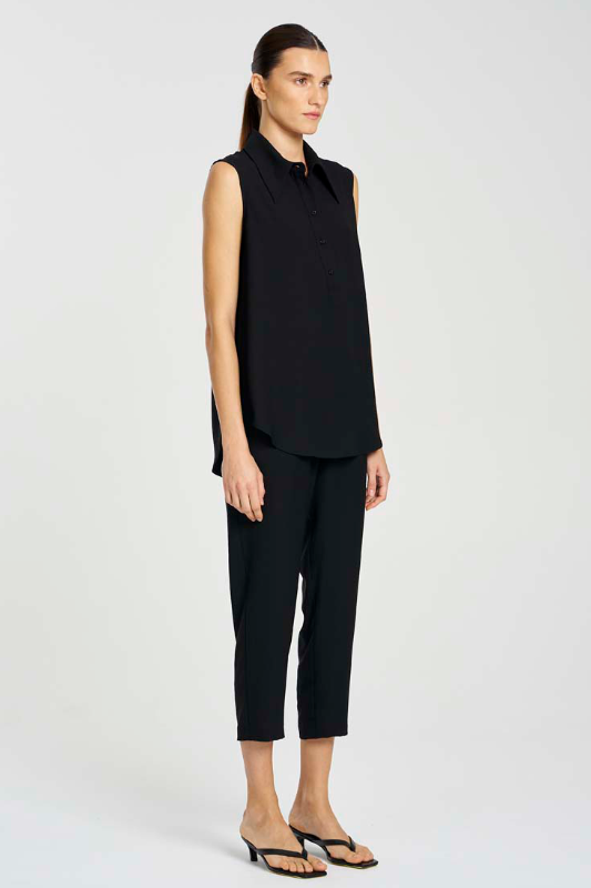 Mela Purdie Capri Pant | Denier | Black