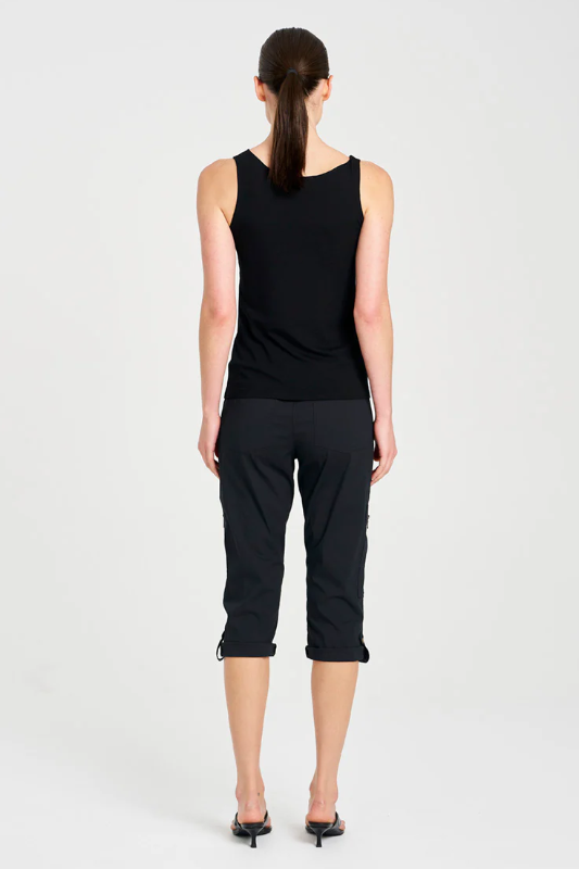 Mela Purdie Cropped Zip Cargo | Microprene