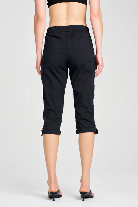 Mela Purdie Cropped Zip Cargo | Microprene