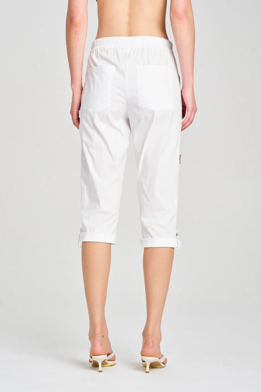 Mela Purdie Cropped Zip Cargo | Microprene