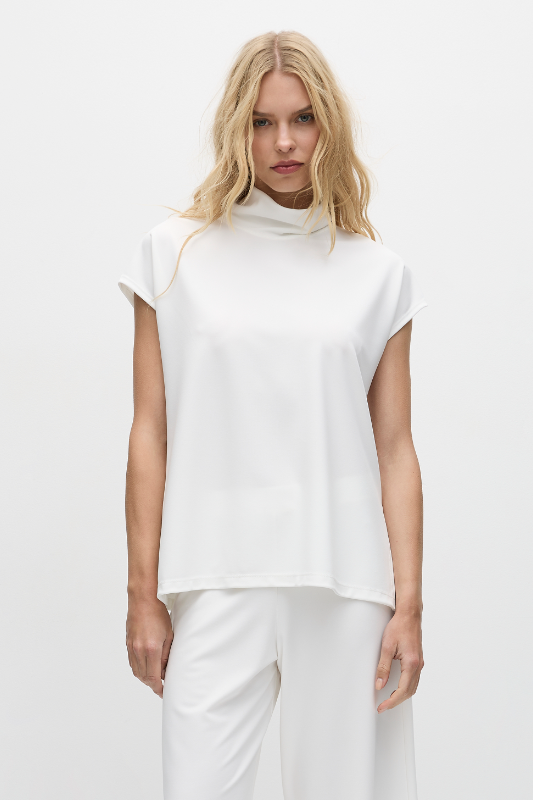 Mela Purdie Funnel Shell | Powder Knit