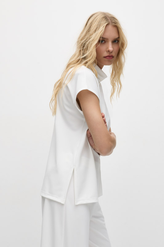 Mela Purdie Funnel Shell | Powder Knit