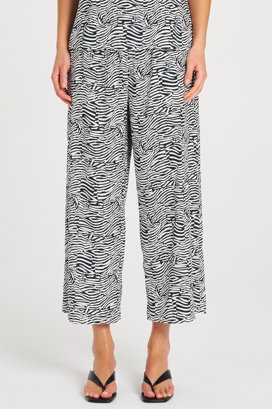 Mela Purdie Pace Pant | Terrain Print Charmeuse