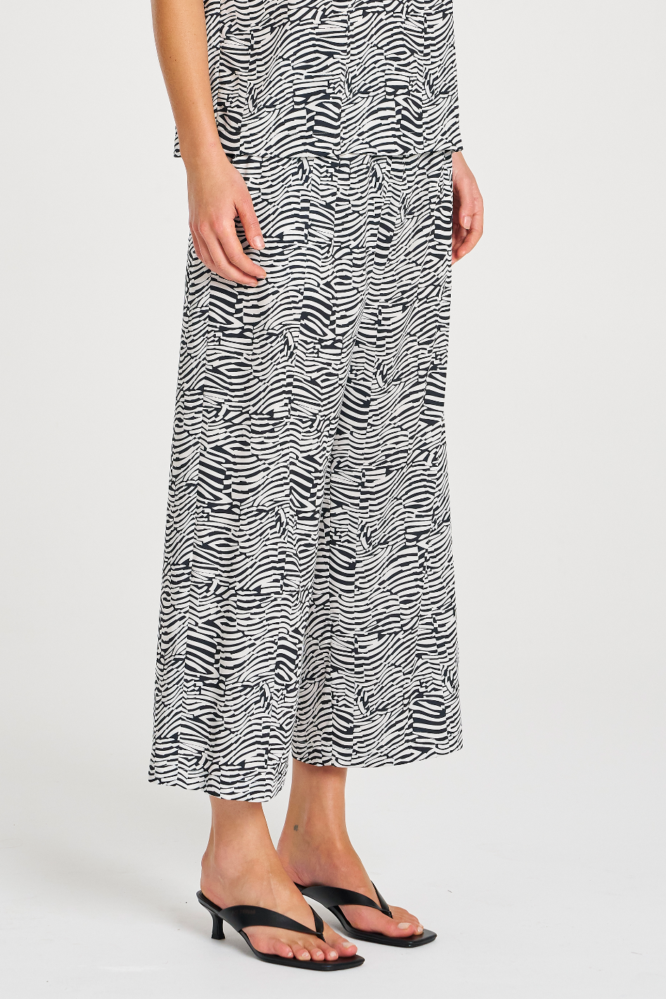 Mela Purdie Pace Pant | Terrain Print Charmeuse