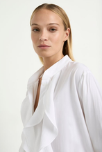 Load image into Gallery viewer, Mela Purdie Ripple Blouse in White Mache
