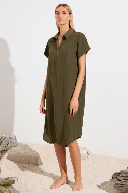 Mela Purdie SS Zip Dress | Mache