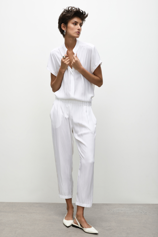 Mela Purdie Soft Capri | Putty | Mache