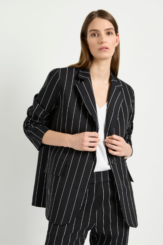 Mela Purdie Stretch Blazer | Pin Popilene
