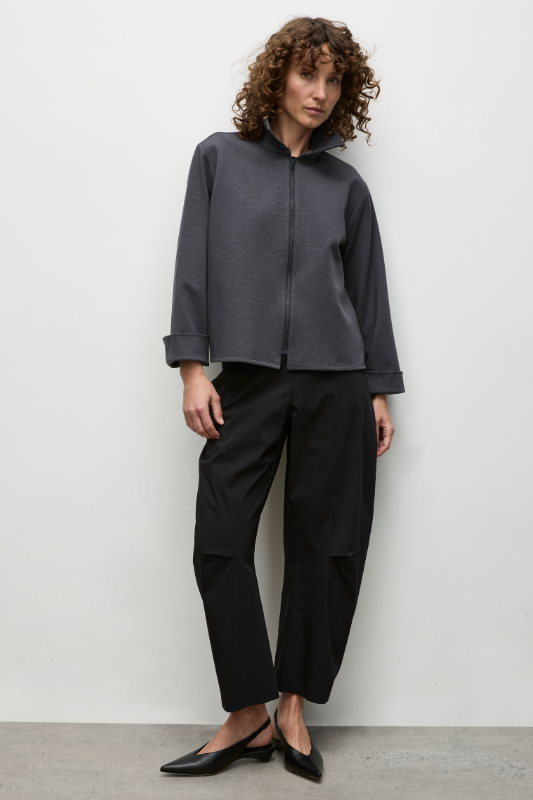 Mela Purdie Zip Bomber | Polished Ponte