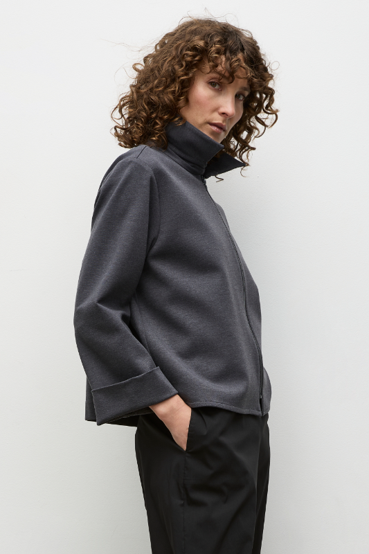 Mela Purdie Zip Bomber | Polished Ponte