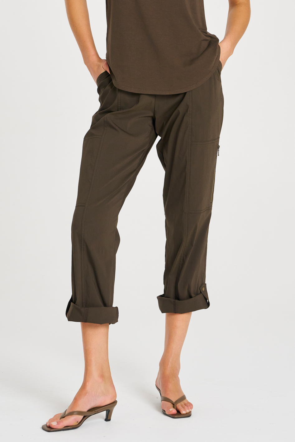 Mela Purdie Zip Cargo | Microprene | Hide