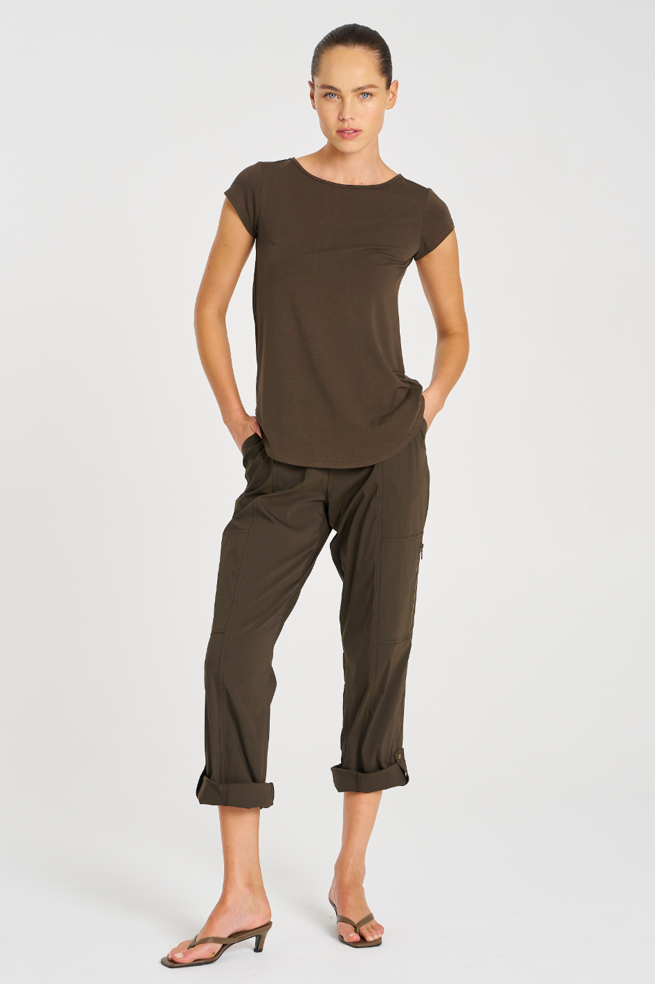 Mela Purdie Zip Cargo | Microprene | Hide