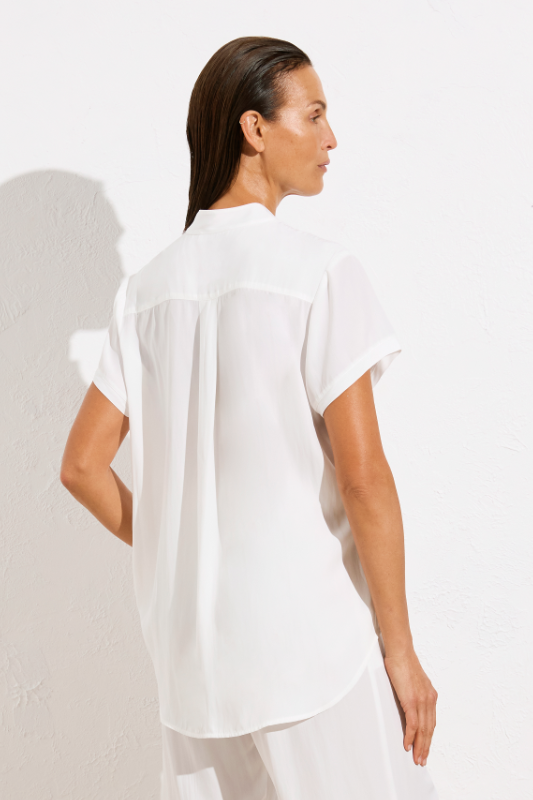 Mela Purdie Zip Stand Shirt | Mache