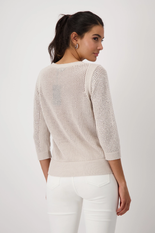 Monari Knitted Jumper with Embellishment | 409272