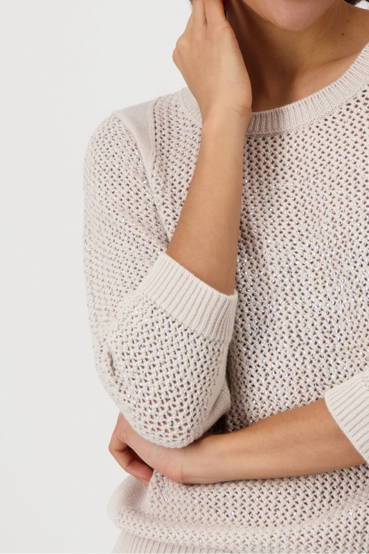 Monari Knitted Jumper with Embellishment | 409272