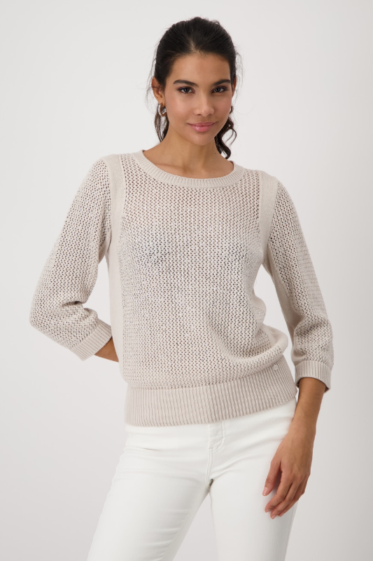 Monari Knitted Jumper with Embellishment | 409272