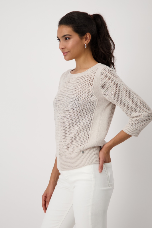 Monari Knitted Jumper with Embellishment | 409272