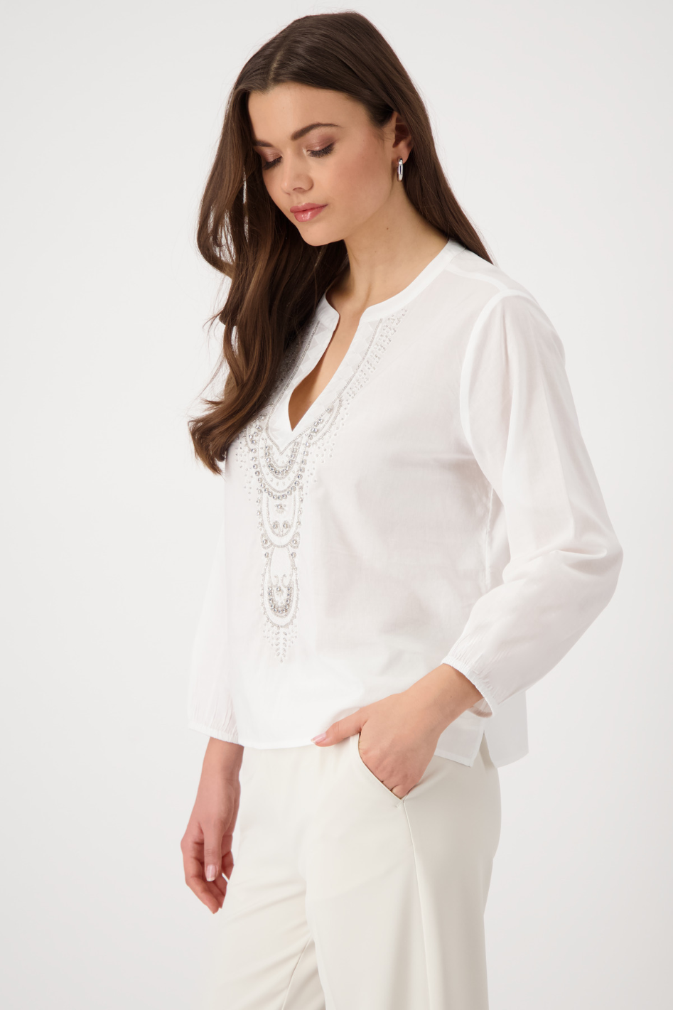 Monari Embellished Lightweight Blouse