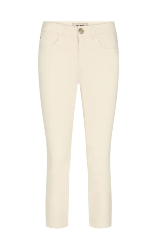 Mos Mosh Vice Crop Pant in Ivory