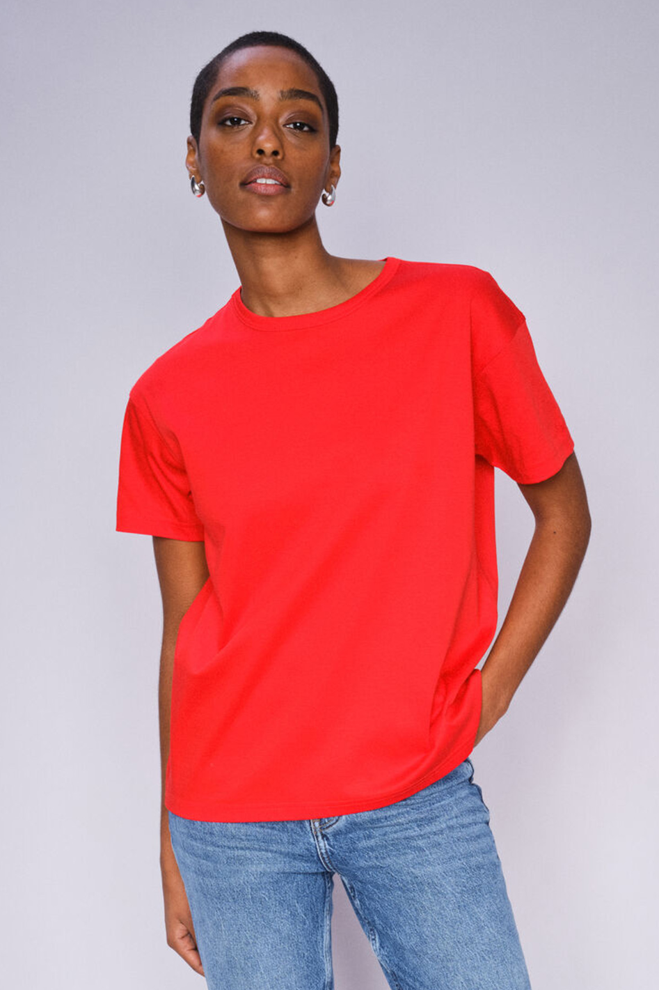 Mos Mosh Aina O-SS Tee | Chinese Red | 146350