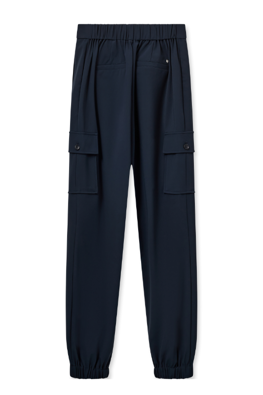 Mos Mosh Antina Izzy Cargo Pant | Salute Navy