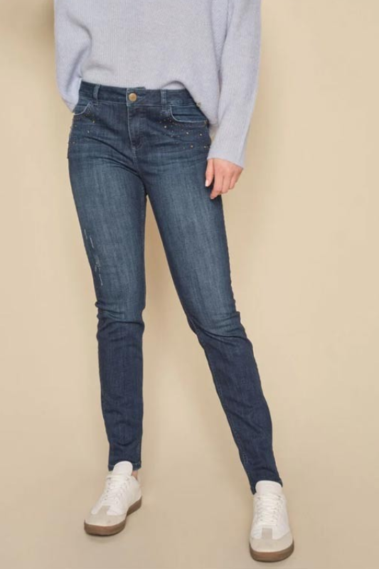 Mos Mosh Bradford Gleam Jeans | Dark Blue