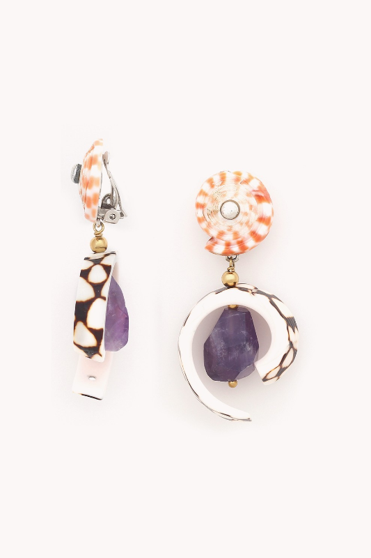 Nature Bijoux Clip Earrings | St Barth Collection