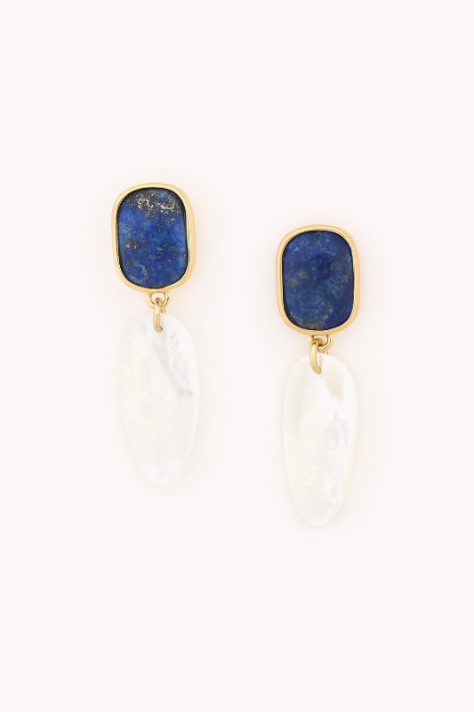Nature Bijoux Simple Post Earrings | Cobalt Collection
