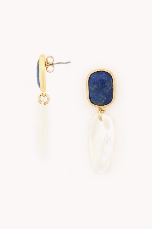 Nature Bijoux Simple Post Earrings | Cobalt Collection