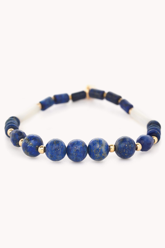 Nature Bijoux Simple Stretch Bracelet | Cobalt Collection