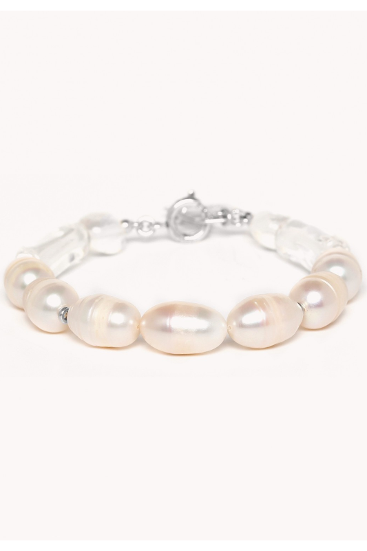 Nature Bijoux Freshwater Pearl Adjustable Bracelet | Helsinki Collection