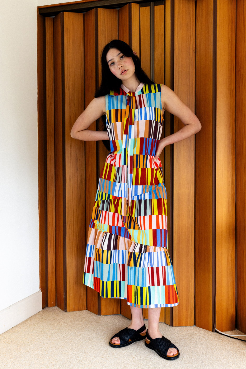 Neris Paper Trail Dress in Carnival