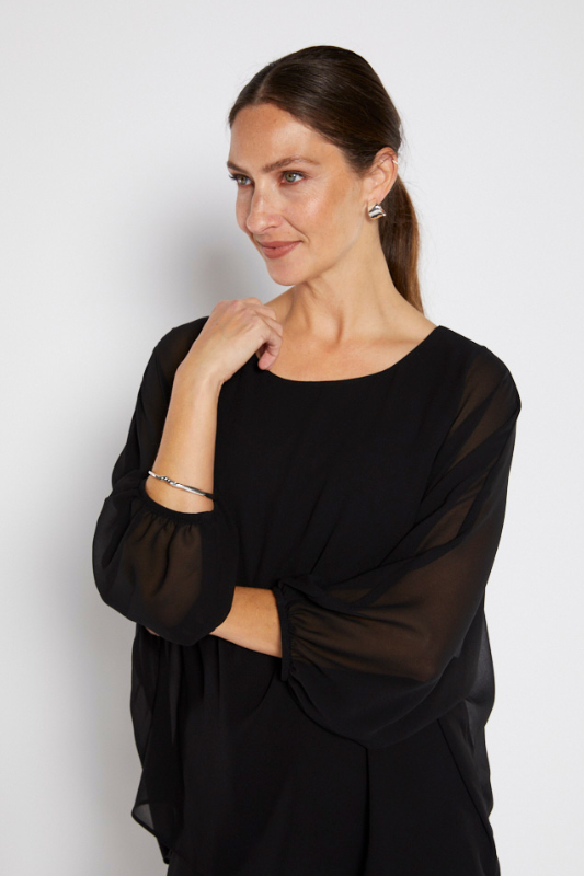 Philosophy Eliza Billow Tunic | Black